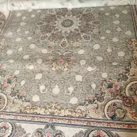 دو فرش ۱۵۰۰ شانه ۱۲ متری طوسی جدید