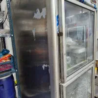 یخچال فریزر دو درب ایستاده کاملا استیل