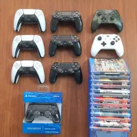 دیسک و دسته بازی ps5  xbox  ps4 اصلی