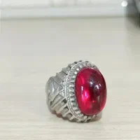 انگشتر نقره یاقوت سرخ