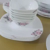 سرویس ۱۲نفره ارکوپال در حد نو مناسب جهیزیه