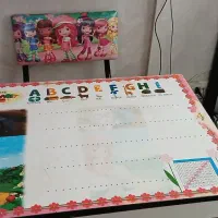 میز صندلی تحریر کودک دخترونه میز جمع شو|میز تحریر و کامپیوتر|همدان, |دیوار