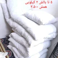تشک ۱ نفره و ۲ نفره بار پنبه خارجی سفید