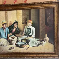 تابلو نقاشی یونس حقیقی|تابلو، نقاشی، عکس|مشهد, سجاد شهر|دیوار