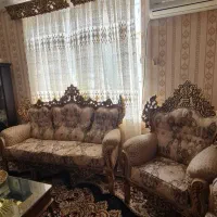 مبل سلطنتی هفت نفره|مبلمان خانگی و میز عسلی|آبادان, |دیوار