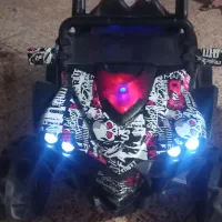 ماشین شارژی چهارموتوره آفرود|اسباب‌بازی بچه|خرم‌آباد, |دیوار