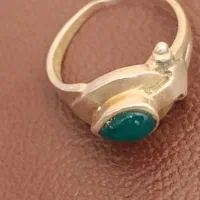 انگشتر عقیق سبز|جواهرات|کرمانشاه, |دیوار