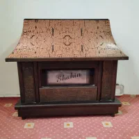 بخاری گازی مدل شومینه ای