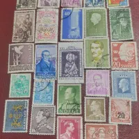 تعدادی تمبر شاهی