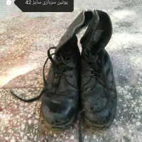 دو پوتین سربازی بهمن سایز 41 و یک 42|کیف، کفش، کمربند|شیراز, نیستان|دیوار