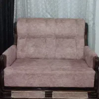 مبل ۷نفره با میز تاشو تمیز و سالم