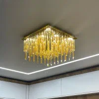 لوستر شیک|لوستر و چراغ آویز|آمل, |دیوار