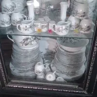 سرویس چینی وسرویس پذیرایی کریستال|ظروف سرو و پذیرایی|نظرآباد, شهرک سید جمال الدین|دیوار