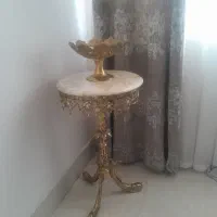 میز تلفن برنز