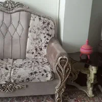 مبل ۷نفره+جلومبلی +میزtv|مبلمان خانگی و میز عسلی|الوند, |دیوار