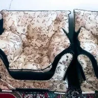 مبل تک نفره چرم پارچه میز جلو مبلی|مبلمان خانگی و میز عسلی|قم, شهرک توانیر|دیوار