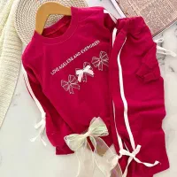 لباس شلوار بچه گانه بنفش و سرخابی|کفش و لباس بچه|کرج, گلشهر|دیوار