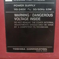 تلویزیون قدیمی توشیبا قرمز -سالم|تلویزیون و پروژکتور|بوشهر, |دیوار