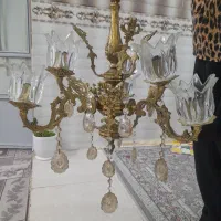 لوستر برنز ۶ شعله