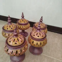ظروف سفالی زیبا|صنایع دستی و سایر لوازم تزئینی|کرمانشاه, |دیوار