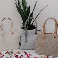 کیف زنانه کنفی مستقیم از تولیدی|کیف، کفش، کمربند|گرگان, |دیوار