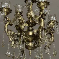 لوستر برنجی