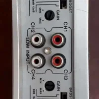 آمپلی فایر کارینا 4 کاناله 3400 وات + ساب 1300وات|قطعات یدکی و لوازم جانبی|رشت, منظریه|دیوار