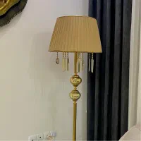 اباژور ایستاده کنار سالنی