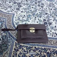 کیف مدارک چرم در حد نو سالم