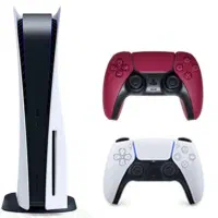 ps5 دیسک خور با دو دسته و پایه شارژ و کیف|کنسول، بازی ویدئویی و آنلاین|تهران, شهرک پاسداران|دیوار