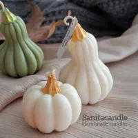 شمع کدو پاییزی|صنایع دستی و سایر لوازم تزئینی|تهران, سلسبیل شمالی|دیوار