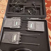 میکروفون یقه ای دو فرستنده