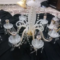 لوسترکرستال|لوستر و چراغ آویز|بهارستان, |دیوار