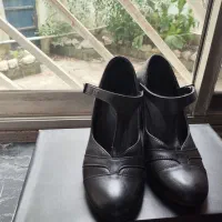 کفش زنانه چرم درجه یک پاشنه 7 سانت نو|کیف، کفش، کمربند|نوشهر, |دیوار