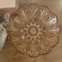 ظرف میوه خوری با زیر دستی  در حد نو