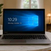 دو عدد لپ تاپ Toshiba و Lenovo ( در حد نو )