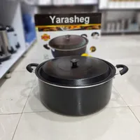 تک قابلمه لب چدن سایز62درب دار همه سایز کوچیک بزرگ|ظروف پخت‌وپز|یزد, |دیوار