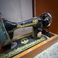 چرخ خیاطی اصل + میز اتو