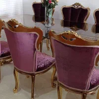 میز نهارخوری سلطنتی6نفره