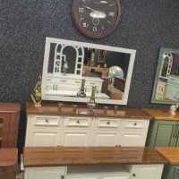 آیینه و کنسول چتری|بوفه، ویترین، کنسول|نسیمشهر, |دیوار