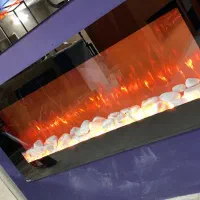 تولیدی شومینه برقی شومینه گازی زیر TV دکوراتیو lcd|بخاری، هیتر، شومینه|یاسوج, |دیوار