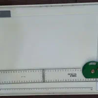 تخته‌رسم،خط‌کش‌تی،گونیا