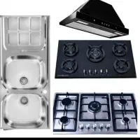 سینک لگن خالی دو لگن هود اجاق گاز مدلyt7اhf86|مصالح و تجهیزات ساختمان|رشت, رشتیان|دیوار