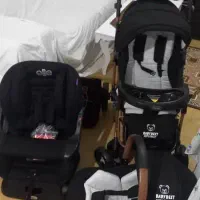 ست کامل و کاملا نوکالسکه.کریر.وصندلی کودک در ماشین