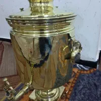 سماور روسی عتیقه|کلکسیون اشیاء عتیقه|اردبیل, |دیوار