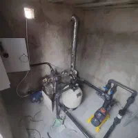 اجرای گرمایش موتورخانه استخر و مخزن گاز