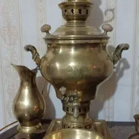 سماور برنج|کلکسیون اشیاء عتیقه|پاکدشت, پاکدشت (مامازند)|دیوار