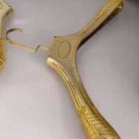 فروش چوب لباسی طلایی اپل دار وارداتی|عمده‌فروشی|بوکان, |دیوار