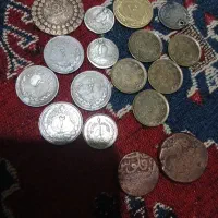 سکه های قاجاری نیکل ومسی سکه های پهلوی۱و۲