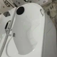 وان حمام رابین +شیرآلات در حد آکبند ابعاد*100/150*